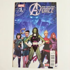 A-Force #1 - Marvel Comics - 2016 Avengers Comic Book